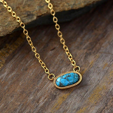 Turquoise Young Heart Necklace-Your Soul Place